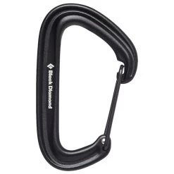 Mosquetones Black Diamond Litewire Carabiner Black