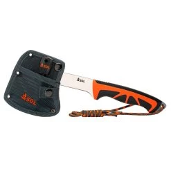 Hacha Pequeña SOL Stock Camp Hatchet Black Orange -Acampar Equipos Tienda 13143fd4c2fe7983698404a5b357abae492e334f E220SOLBIV201689 0SOL0588383 1