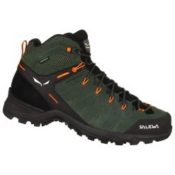 Botas De Senderismo Salewa Alp Mate Mid WP Thyme Black