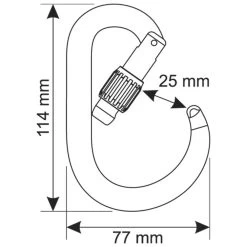 Mosquetones Camp Core Lock -Acampar Equipos Tienda 162f4c21a45c9d6f11cb05084c1cbd5f5efbd1a9 E22CAMPACC204569 CAMP0589111 10