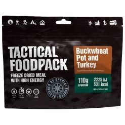 Comida Liofilizada Tactical Foodpack Pot De Sarrasin Et Dinde 110g