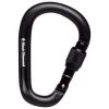 Mosquetones Black Diamond Pearlock Screwgate Black