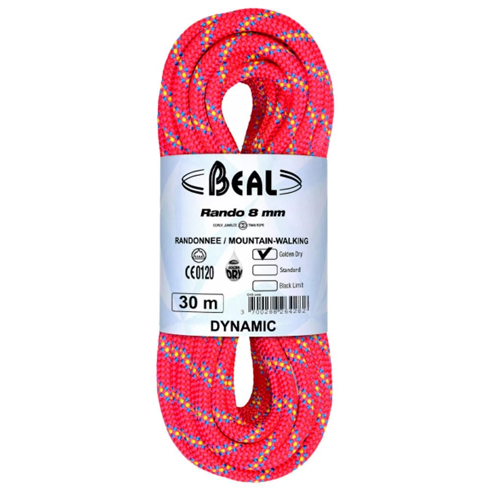 Cuerda Beal Rando 8mm Golden Dry Pink 3 Cuerda Beal Rando 8mm Golden Dry Pink