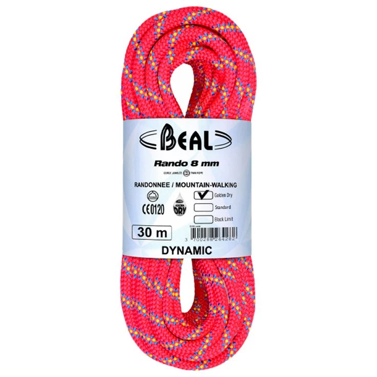 Cuerda Beal Rando 8mm Golden Dry Pink 8 Cuerda Beal Rando 8mm Golden Dry Pink - Imagen 6
