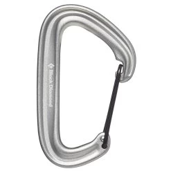 Mosquetones Black Diamond Litewire Carabiner Gray