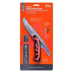 Cuchillos/navajas SOL Stoke Pivot Knife & Saw Black Orange -Acampar Equipos Tienda 3d44fdd5a7b934735dbdb9a3e60911a13b396726 E220SOLBIV201690 0SOL0588384 10