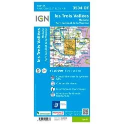 Mapa IGN 3534OT Les Trois Vallées, Modane, Parc National De La Vanoise -Acampar Equipos Tienda 457e630383b09d405e739e29bd8b8a4044aec6b9 H230IGNBIV355948 0IGN0211037 2