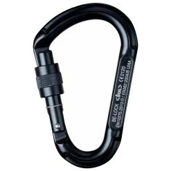 Mosquetones Beal Be Lock Screw Full Black