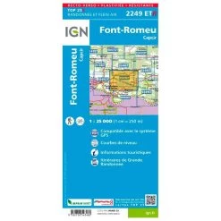 Mapa IGN 2249ETR Font Romeu, Capcir - Résistante -Acampar Equipos Tienda 516d516eab8d687d4dae9502737daab482c57ca3 H230IGNBIV355936 0IGN0210950 2