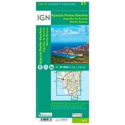 Mapa IGN Ajaccio Porto-Vecchio Aiguilles De Bavella Monte Renoso -Acampar Equipos Tienda 624f4bcc0d64ec9861fc587c80ec73797851fdab H230IGNBIV356351 0IGN0681392 2