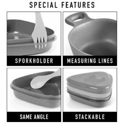 Kit Comida Completa Light My Fire Outdoor Mealkit Hazy Blue -Acampar Equipos Tienda 8bba7ffdca20f1a5c0846bd4c3bced8d4731bb3d E23LMFIBIV378369 LMFI0720632 907