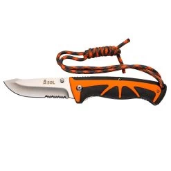 Cuchillos/navajas SOL Stoke Folding Knife Black Orange