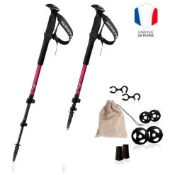 Bastones Guidetti Cime Alu 125cm Carmin -Acampar Equipos Tienda a9b52cadec1f798af39d81e56088d8eebf250e4a E23GUIDBAT379020 GUID0714487 901