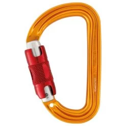 Mosquetones Petzl Sm'd Twist Lock.