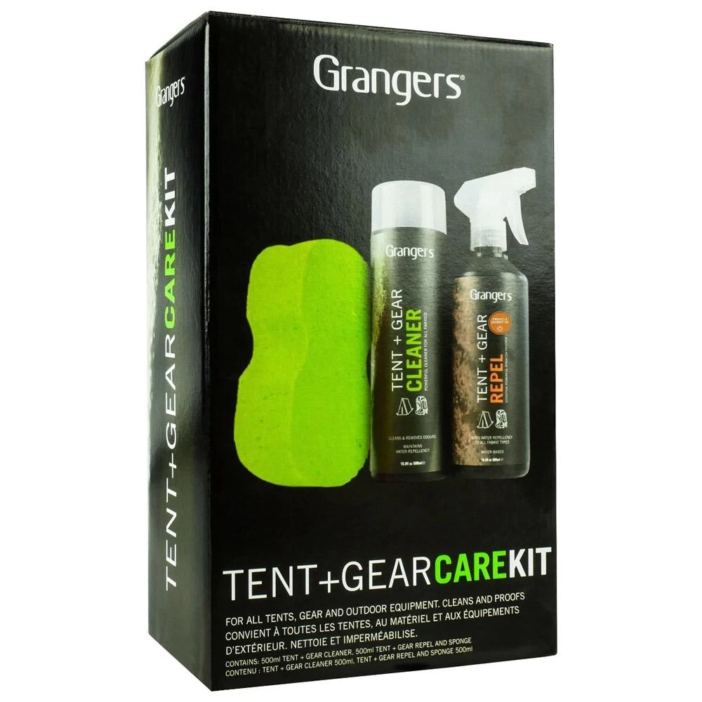 Mantenimiento Grangers Tent & Gear Clean & Proof Kit 3 Mantenimiento Grangers Tent & Gear Clean & Proof Kit