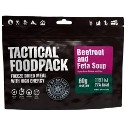 Comida Liofilizada Tactical Foodpack Soupe Betteraves Et Feta 60g