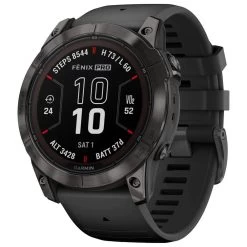 Relojes Con GPS Garmin Fenix 7X Pro Sapphire Solar Edition Titane Carbon Gray DLC