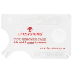 Pinza Sacagarrapatas Lifesystems Tick Card White