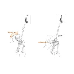 Petzl Pack Grigri + Gris -Acampar Equipos Tienda c57ee588efa5a9d0dbee55c192b8a7fdf981652c E22PETZACC212844 PETZ0289430 11