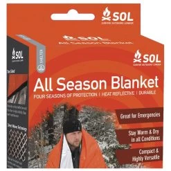 Manta De Supervivencia SOL All Season Blanket Orange -Acampar Equipos Tienda d8bc18724b68940e48b7bf9b23c7a659d8257f65 E220SOLBIV201687 0SOL0588372 10