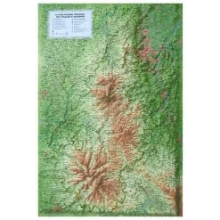 Mapa 3D 3DMAP Le Parc Naturel Régional Des Volcans D'Auvergne