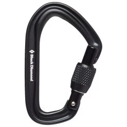Mosquetones Black Diamond Hotforge Screwgate Carabiner Black