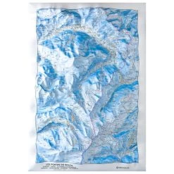 Mapa 3D Deniveles Carte Des Pistes Portes Du Soleil Avoriaz Châtel Chapelle D’Abondance