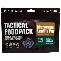 Comida Liofilizada Tactical Foodpack Pot De Lentilles Marocain 110g