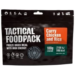 Comida Liofilizada Tactical Foodpack Curry De Poulet Et Riz 100g