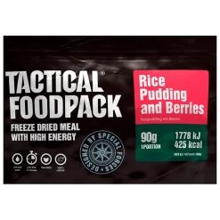 Comida Liofilizada Tactical Foodpack Riz Au Lait Et Aux Baies 90g -Acampar Equipos Tienda fc41561b2eb8eab271fa20a52fc07790a43997e0 E23TACFBIV373637 TACF0703592 1